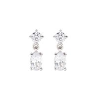 Orecchini Amen Donna Princess in Argento Zircone EOVBB - EOVBB